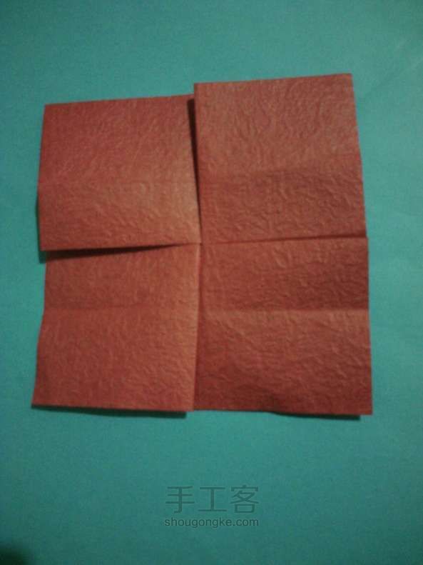 纸折川崎玫瑰 折纸教程 第10步