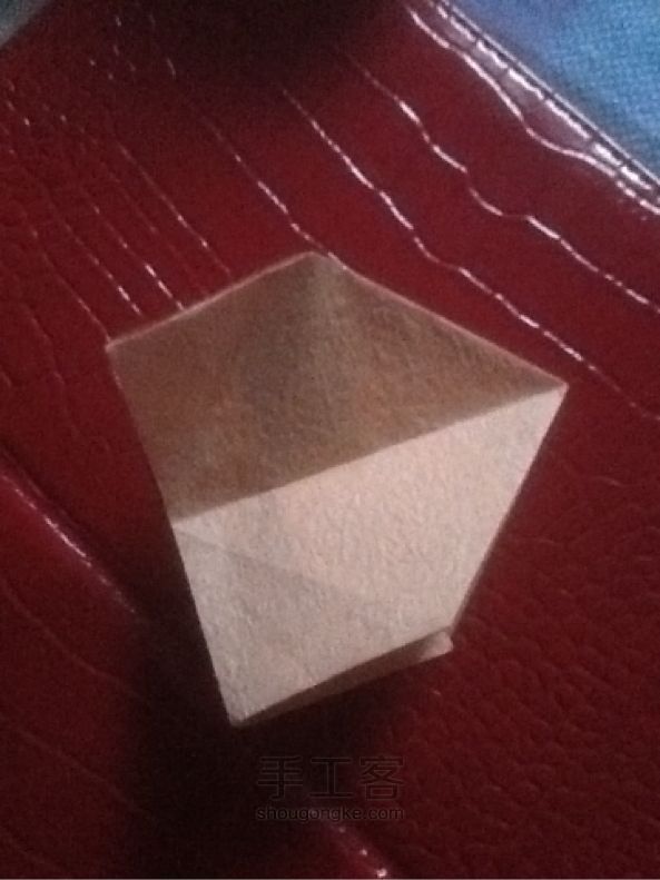 钻石玫瑰折纸教程 第8步