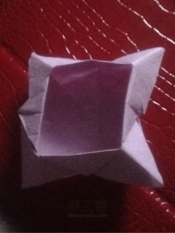钻石玫瑰折纸教程 第18步