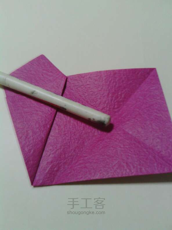 五角星形的盒子哦！折纸教程 第5步