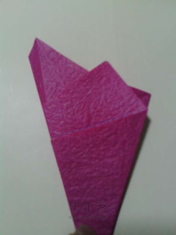 五角星形的盒子哦！折纸教程 第7步