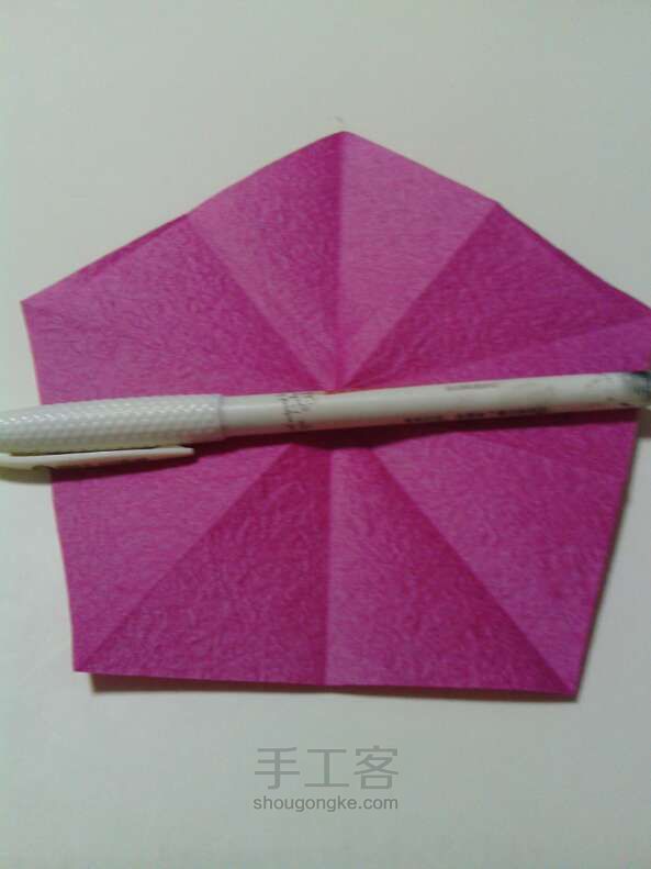 五角星形的盒子哦！折纸教程 第8步