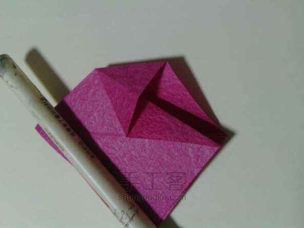 五角星形的盒子哦！折纸教程 第11步