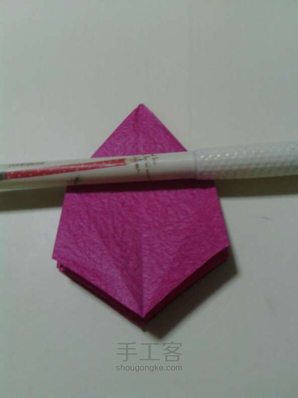 五角星形的盒子哦！折纸教程 第13步