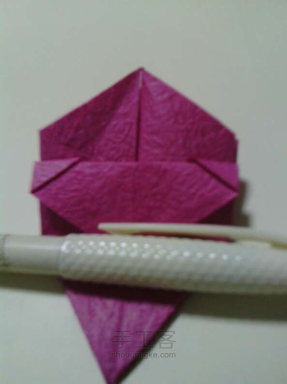 五角星形的盒子哦！折纸教程 第15步