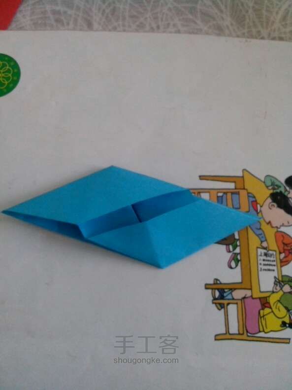简单花球 折纸教程 第5步