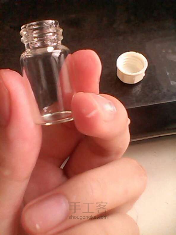 假植物项链 第1步