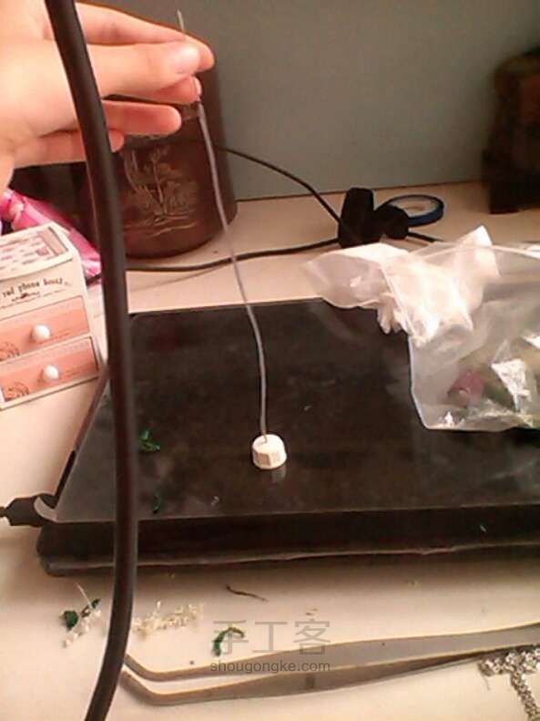 假植物项链 第22步