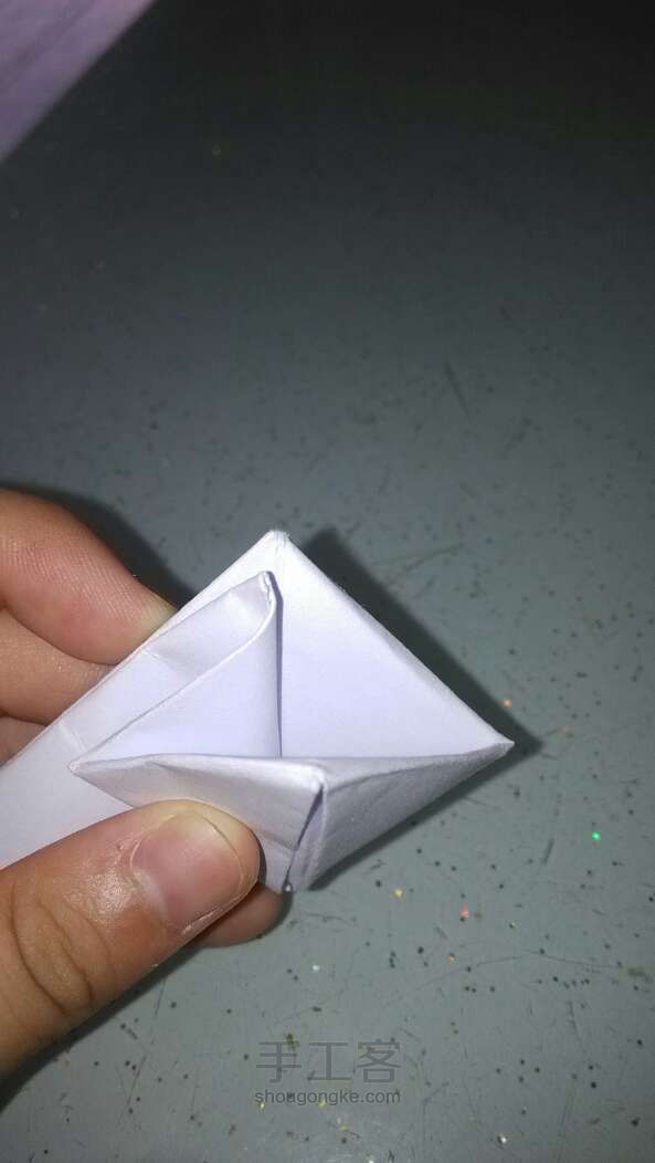 可爱的小纸盒 折纸教程 第5步