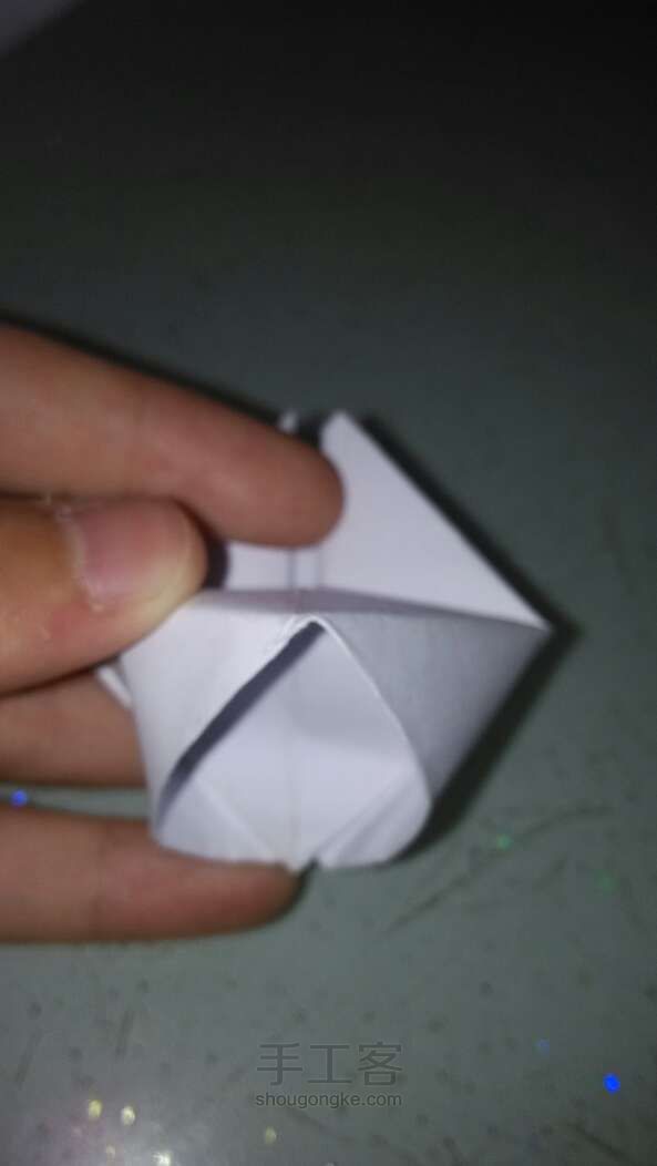 可爱的小纸盒 折纸教程 第8步