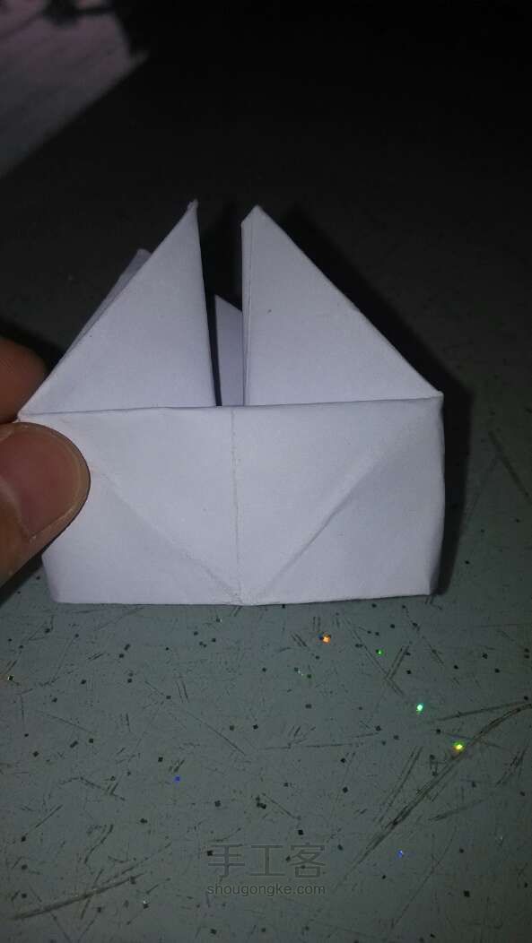可爱的小纸盒 折纸教程 第9步