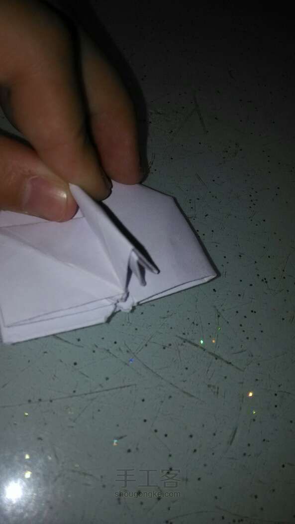 可爱的小纸盒 折纸教程 第13步