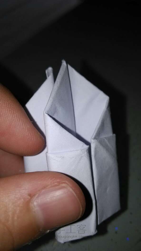 可爱的小纸盒 折纸教程 第16步