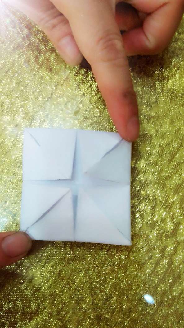 可爱的小衣服 折纸教程 第9步