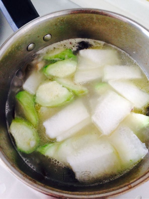 快手懒人伙食---鸡汤烩米饭 第4步