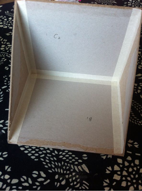 盒布在一起 7⃣️ 旋转收纳盒步骤教程 第4步