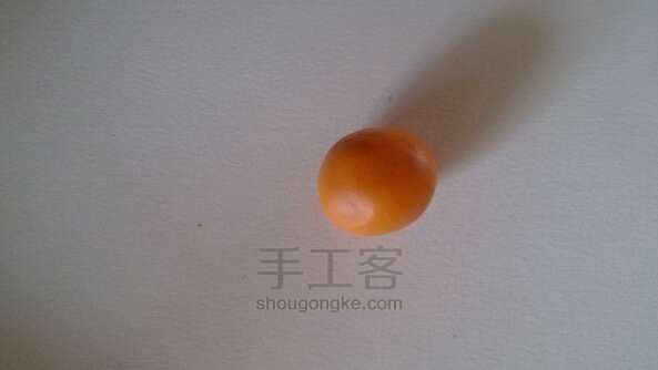 软陶萝卜仔 第1步