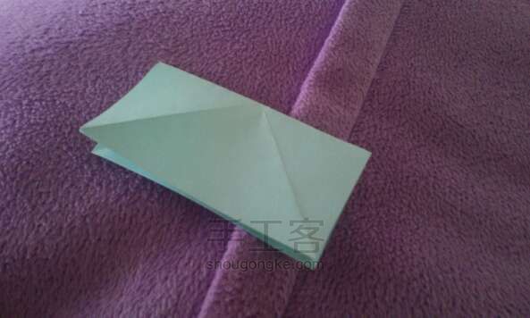 有爱纸鹤折纸教程 第4步