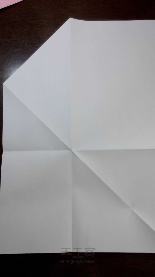 一张A4纸折叠带羽毛的信封！ 第7步