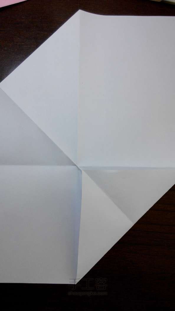 一张A4纸折叠带羽毛的信封！ 第8步