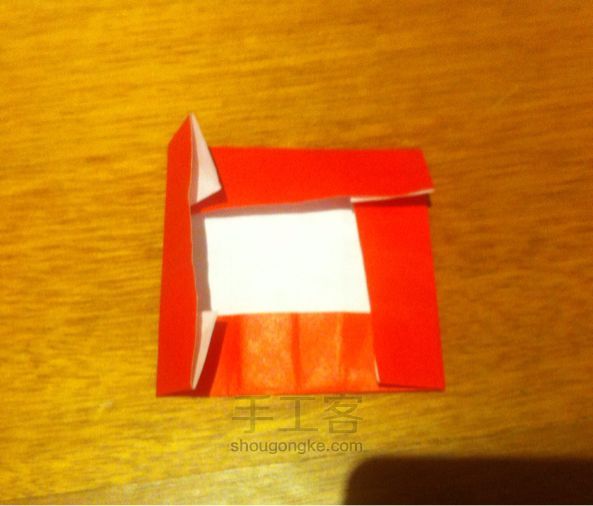 玫瑰盒手工折纸教程 第8步