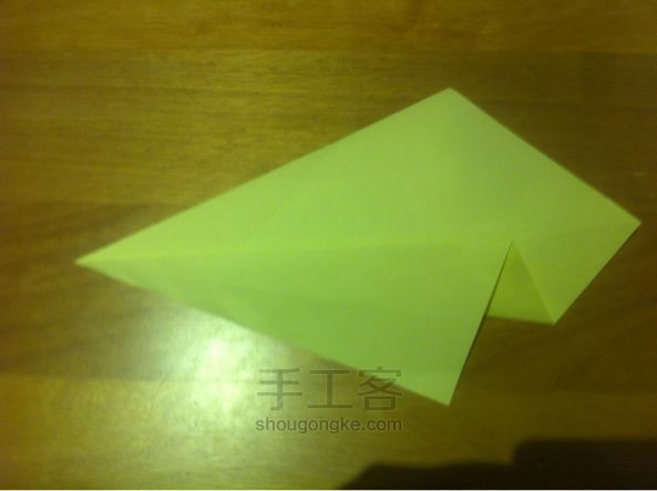 折纸蚚蜴手工制作教程 第4步