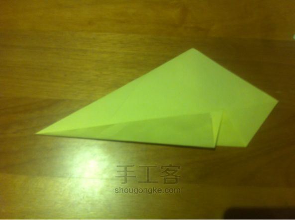 折纸蚚蜴手工制作教程 第5步