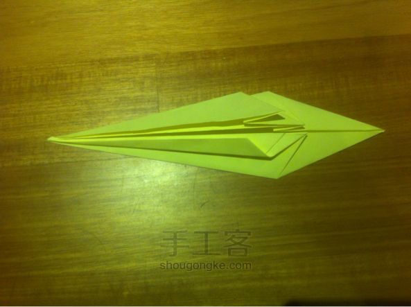折纸蚚蜴手工制作教程 第12步