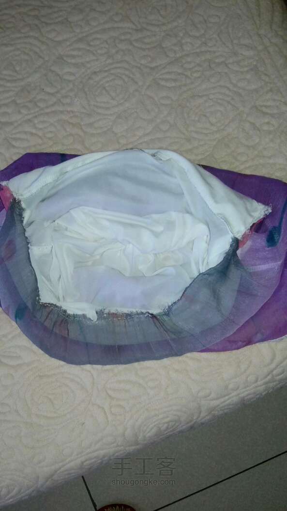 一件衣服秒变华美包包  旧物改造 第8步