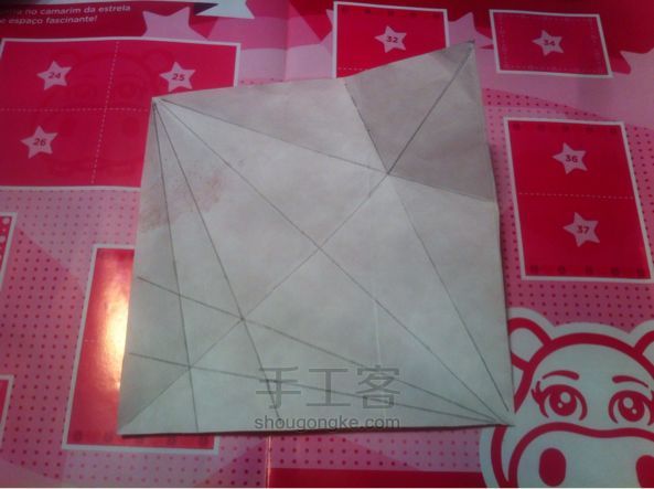 海鸥折纸手工教程 第10步