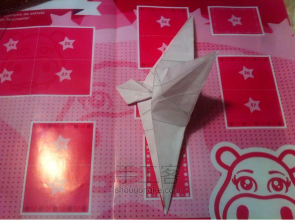 海鸥折纸手工教程 第23步