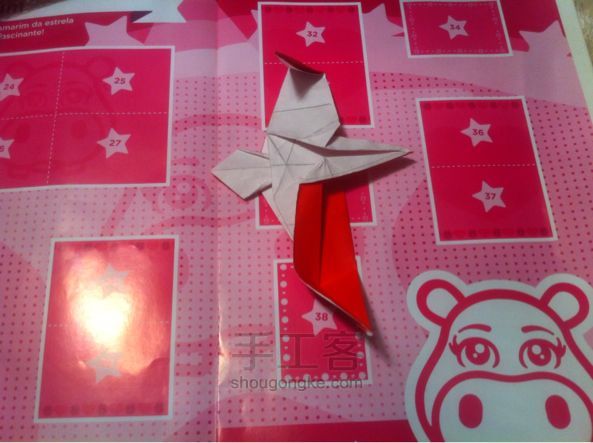 海鸥折纸手工教程 第30步