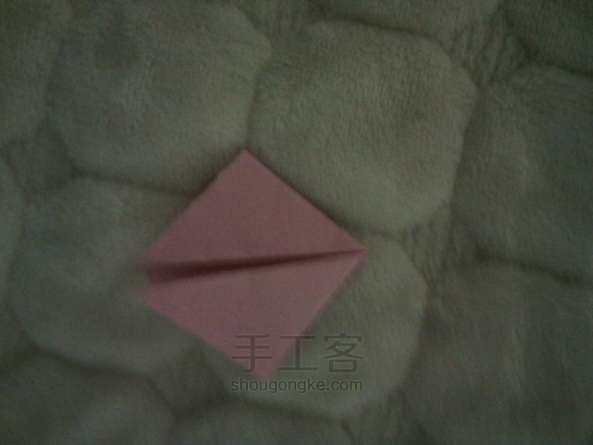 折纸教程 可爱的樱花(=^_^=) 第4步