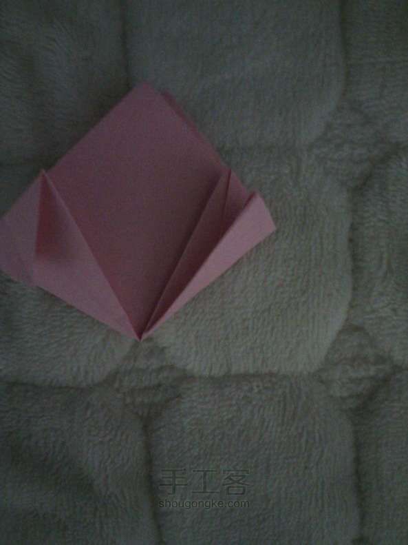 折纸教程 可爱的樱花(=^_^=) 第12步