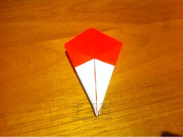 折纸爱心盒手工制作教程 第8步