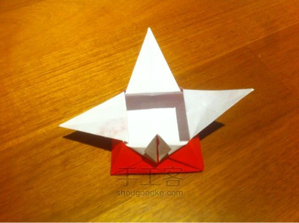 折纸爱心盒手工制作教程 第15步