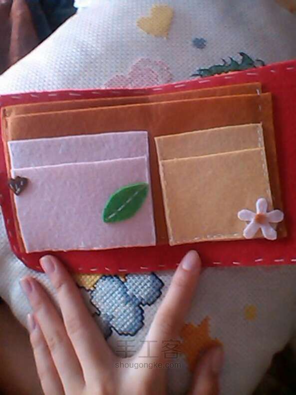 童话钱包-小红帽 手工diy 第37步