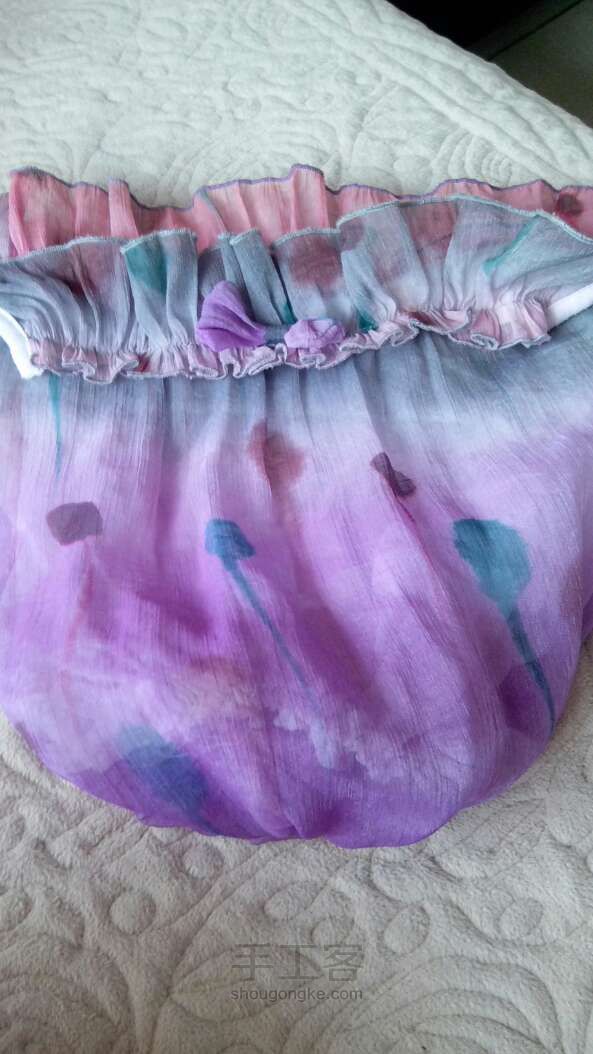 一件衣服秒变华美包包  旧物改造 第11步