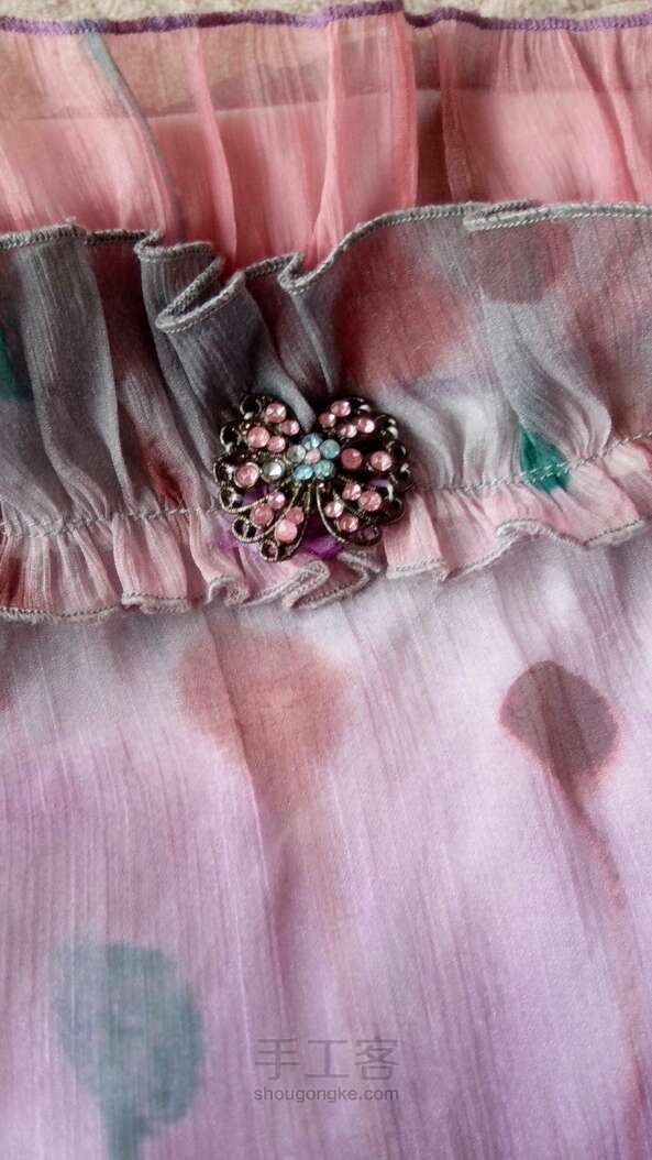 一件衣服秒变华美包包  旧物改造 第13步