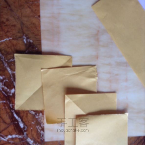 可爱盒子折纸教程 第3步