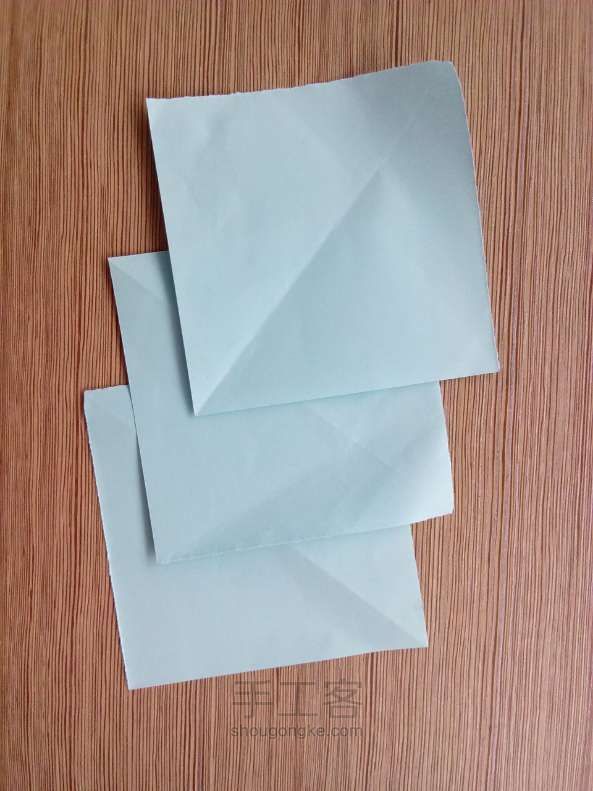 折纸--卓别林 第1步