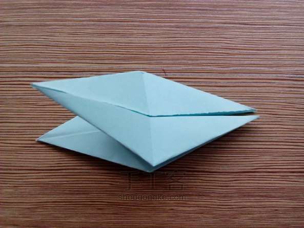 折纸--卓别林 第11步