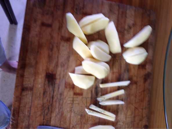 教你怎么做自己做的薯条🍟 第7步