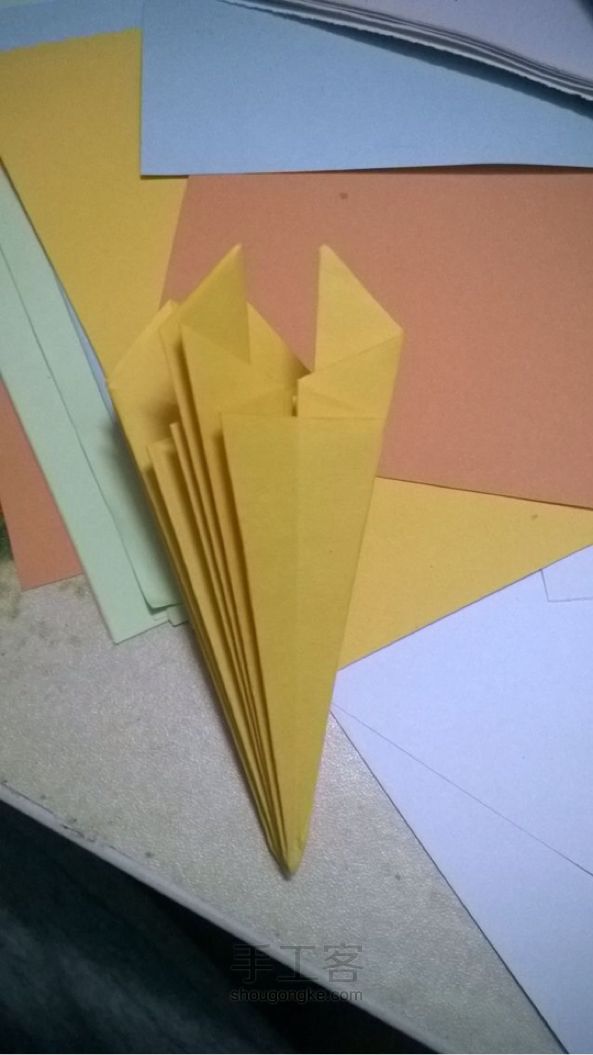 折纸小雨伞 第7步