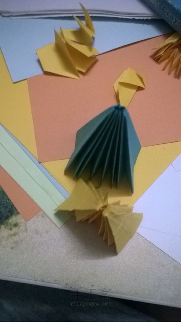 折纸小雨伞 第9步