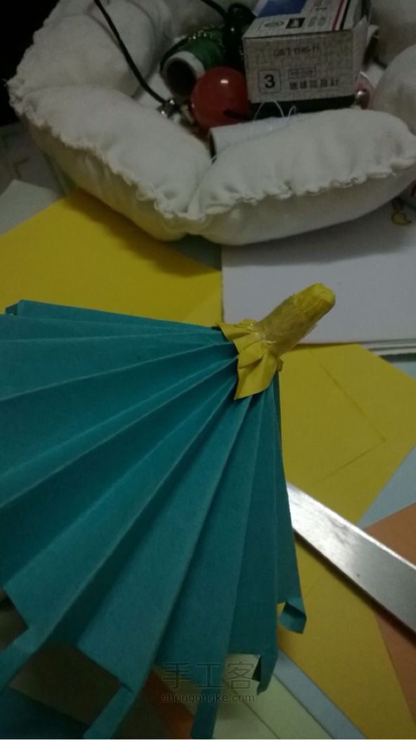 折纸小雨伞 第15步