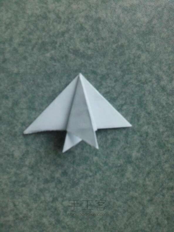 折鱼方法 折纸diy教程 第5步