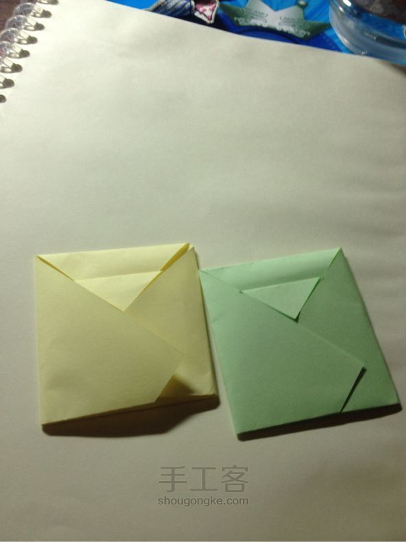 超简单多功能---（2）卡片夹折纸教程 第8步