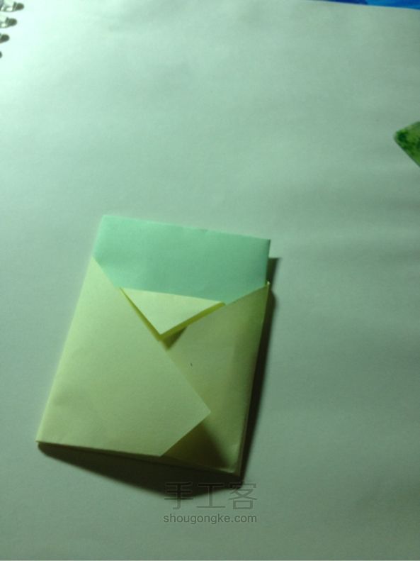 超简单多功能---（2）卡片夹折纸教程 第10步