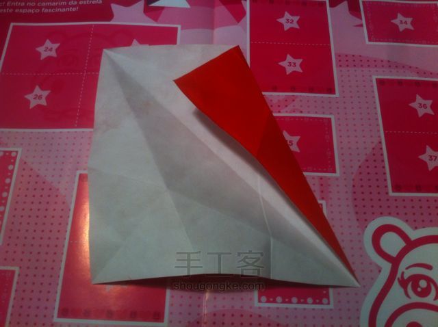 海鸥折纸手工教程 第4步